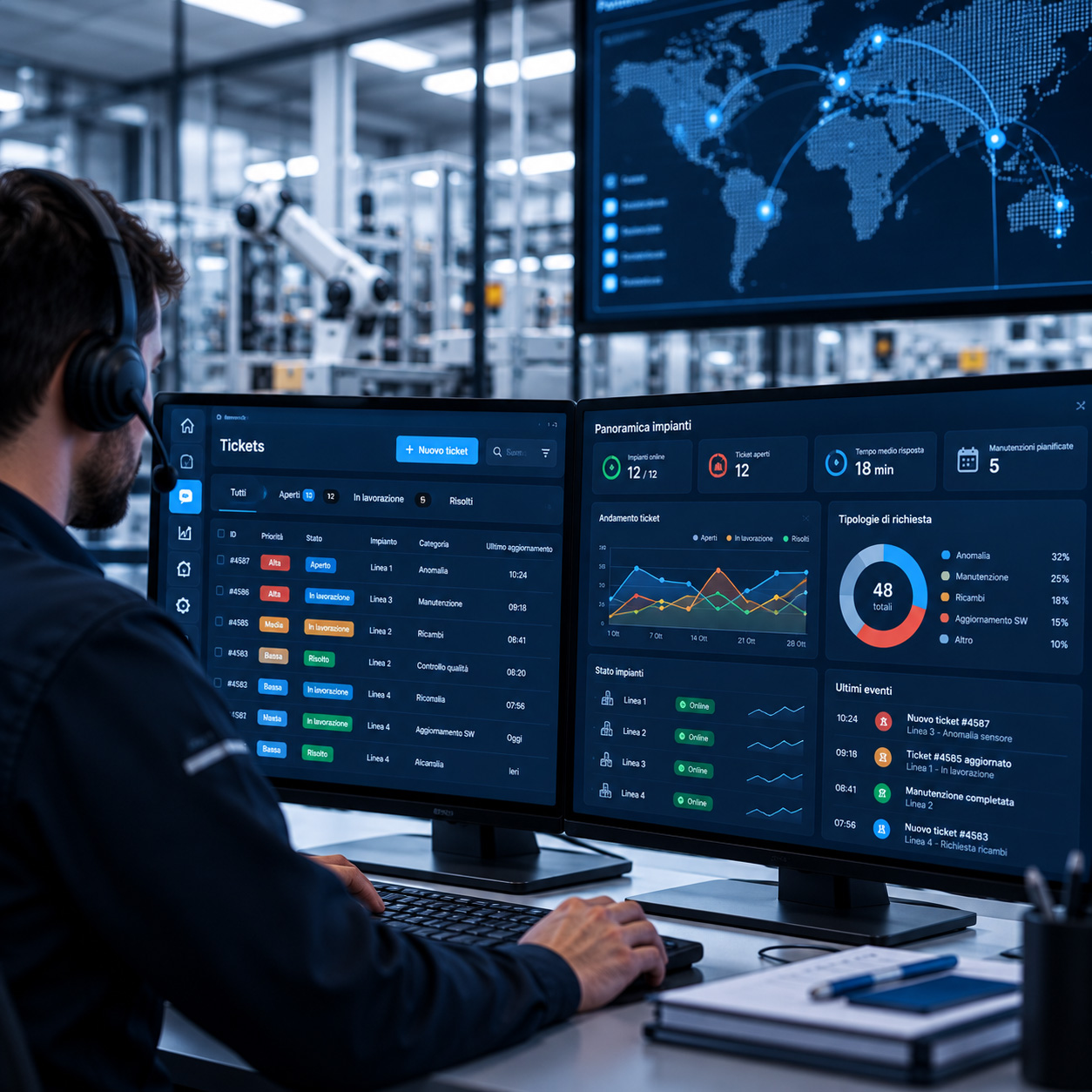 Dashboard Interattiva Multi-device
