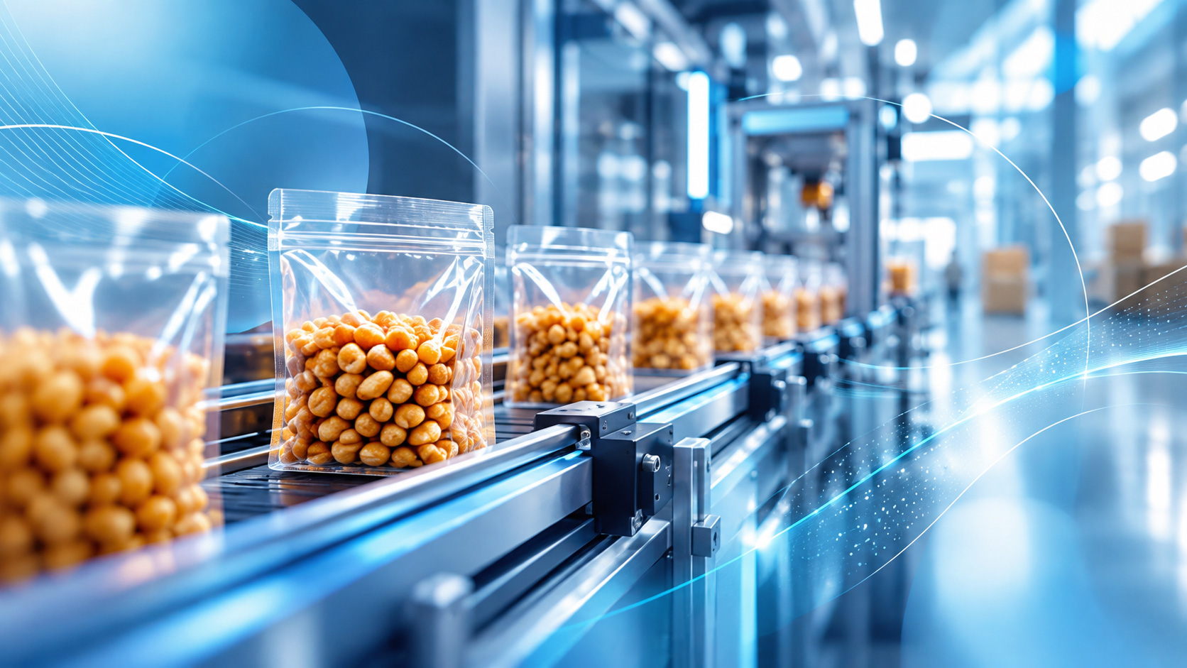 Automazione robotica HuEvo per l'industria Food & Beverage