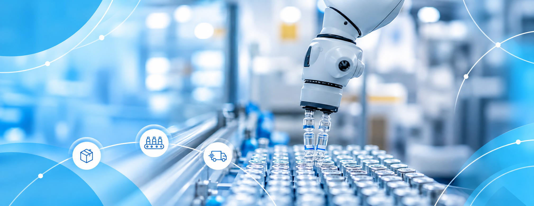 Automazione robotica HuEvo per l'industria Food & Beverage