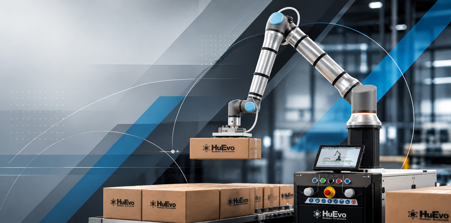 Robotica industriale adattiva HuEvo